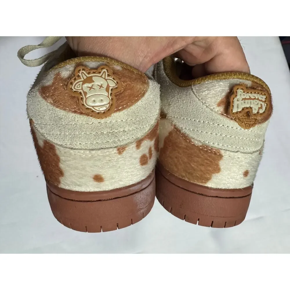 Sad Boy Saga OG Skywalker Low Top Cow Print Sneakers Men's 6